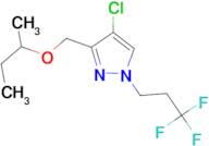 3-(sec-butoxymethyl)-4-chloro-1-(3,3,3-trifluoropropyl)-1H-pyrazole