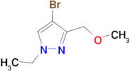 4-bromo-1-ethyl-3-(methoxymethyl)-1H-pyrazole