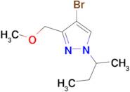 4-bromo-1-sec-butyl-3-(methoxymethyl)-1H-pyrazole