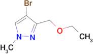 4-bromo-3-(ethoxymethyl)-1-methyl-1H-pyrazole