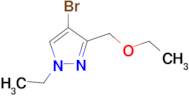 4-bromo-3-(ethoxymethyl)-1-ethyl-1H-pyrazole