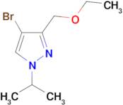 4-bromo-3-(ethoxymethyl)-1-isopropyl-1H-pyrazole