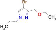 4-bromo-3-(ethoxymethyl)-1-propyl-1H-pyrazole