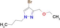 4-bromo-1-butyl-3-(ethoxymethyl)-1H-pyrazole