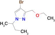 4-bromo-1-sec-butyl-3-(ethoxymethyl)-1H-pyrazole