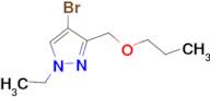 4-bromo-1-ethyl-3-(propoxymethyl)-1H-pyrazole