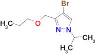 4-bromo-1-isopropyl-3-(propoxymethyl)-1H-pyrazole