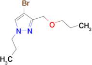 4-bromo-3-(propoxymethyl)-1-propyl-1H-pyrazole