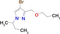 4-bromo-1-sec-butyl-3-(propoxymethyl)-1H-pyrazole