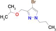 4-bromo-3-(isopropoxymethyl)-1-propyl-1H-pyrazole