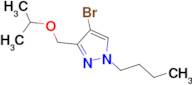 4-bromo-1-butyl-3-(isopropoxymethyl)-1H-pyrazole