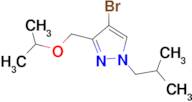 4-bromo-1-isobutyl-3-(isopropoxymethyl)-1H-pyrazole