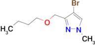 4-bromo-3-(butoxymethyl)-1-methyl-1H-pyrazole