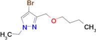 4-bromo-3-(butoxymethyl)-1-ethyl-1H-pyrazole