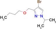 4-bromo-3-(butoxymethyl)-1-isopropyl-1H-pyrazole