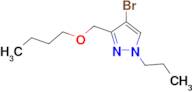 4-bromo-3-(butoxymethyl)-1-propyl-1H-pyrazole