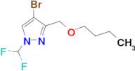 4-Bromo-3-(butoxymethyl)-1-(difluoromethyl)-1H-pyrazole