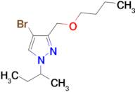 4-bromo-3-(butoxymethyl)-1-sec-butyl-1H-pyrazole