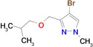 4-bromo-3-(isobutoxymethyl)-1-methyl-1H-pyrazole