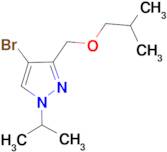 4-bromo-3-(isobutoxymethyl)-1-isopropyl-1H-pyrazole