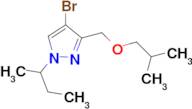 4-bromo-1-sec-butyl-3-(isobutoxymethyl)-1H-pyrazole