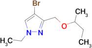 4-bromo-3-(sec-butoxymethyl)-1-ethyl-1H-pyrazole