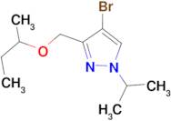 4-bromo-3-(sec-butoxymethyl)-1-isopropyl-1H-pyrazole