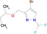 4-Bromo-3-(sec-butoxymethyl)-1-(difluoromethyl)-1H-pyrazole