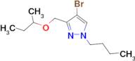 4-bromo-3-(sec-butoxymethyl)-1-butyl-1H-pyrazole