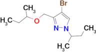 4-bromo-3-(sec-butoxymethyl)-1-sec-butyl-1H-pyrazole