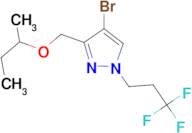 4-bromo-3-(sec-butoxymethyl)-1-(3,3,3-trifluoropropyl)-1H-pyrazole