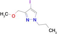 4-iodo-3-(methoxymethyl)-1-propyl-1H-pyrazole