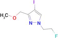 1-(2-fluoroethyl)-4-iodo-3-(methoxymethyl)-1H-pyrazole