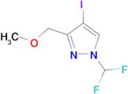 1-(Difluoromethyl)-4-iodo-3-(methoxymethyl)-1H-pyrazole