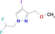 1-(2,2-difluoroethyl)-4-iodo-3-(methoxymethyl)-1H-pyrazole