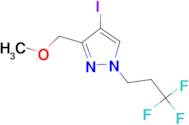 4-iodo-3-(methoxymethyl)-1-(3,3,3-trifluoropropyl)-1H-pyrazole