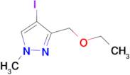 3-(ethoxymethyl)-4-iodo-1-methyl-1H-pyrazole