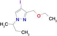 1-sec-butyl-3-(ethoxymethyl)-4-iodo-1H-pyrazole