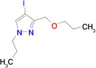 4-iodo-3-(propoxymethyl)-1-propyl-1H-pyrazole