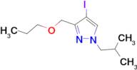 4-iodo-1-isobutyl-3-(propoxymethyl)-1H-pyrazole