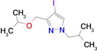 4-iodo-1-isobutyl-3-(isopropoxymethyl)-1H-pyrazole