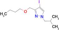 3-(butoxymethyl)-4-iodo-1-isobutyl-1H-pyrazole