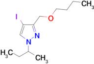 3-(butoxymethyl)-1-sec-butyl-4-iodo-1H-pyrazole