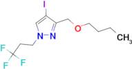 3-(butoxymethyl)-4-iodo-1-(3,3,3-trifluoropropyl)-1H-pyrazole