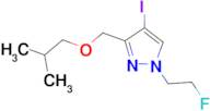 1-(2-fluoroethyl)-4-iodo-3-(isobutoxymethyl)-1H-pyrazole