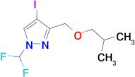 1-(Difluoromethyl)-4-iodo-3-(isobutoxymethyl)-1H-pyrazole