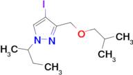 1-sec-butyl-4-iodo-3-(isobutoxymethyl)-1H-pyrazole