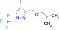 4-iodo-3-(isobutoxymethyl)-1-(2,2,2-trifluoroethyl)-1H-pyrazole