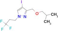 4-iodo-3-(isobutoxymethyl)-1-(3,3,3-trifluoropropyl)-1H-pyrazole