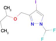 3-(sec-Butoxymethyl)-1-(difluoromethyl)-4-iodo-1H-pyrazole